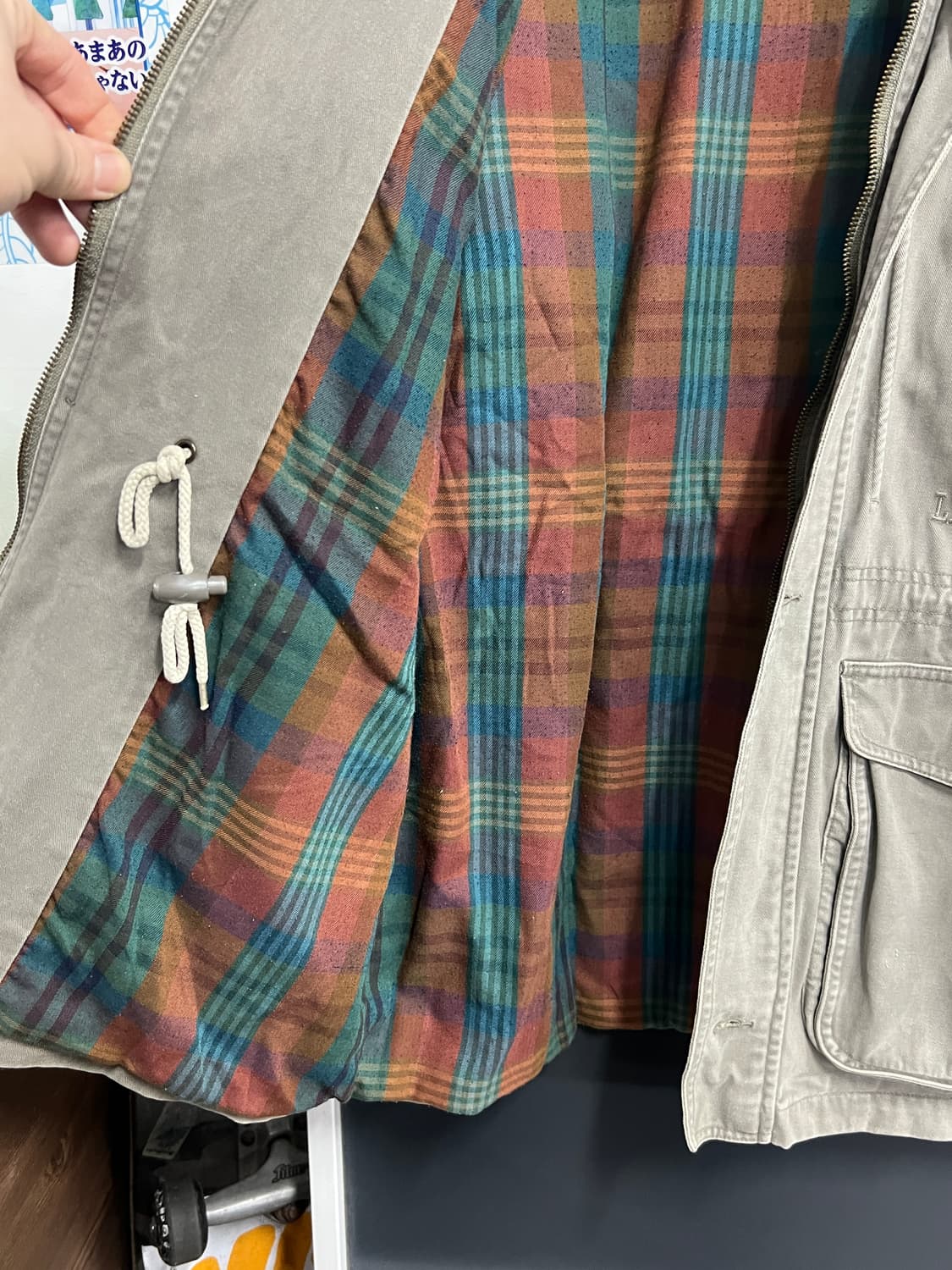 90s Lee 리 빈티지 코튼 사파리 워크웨어 자켓 상품이미지7