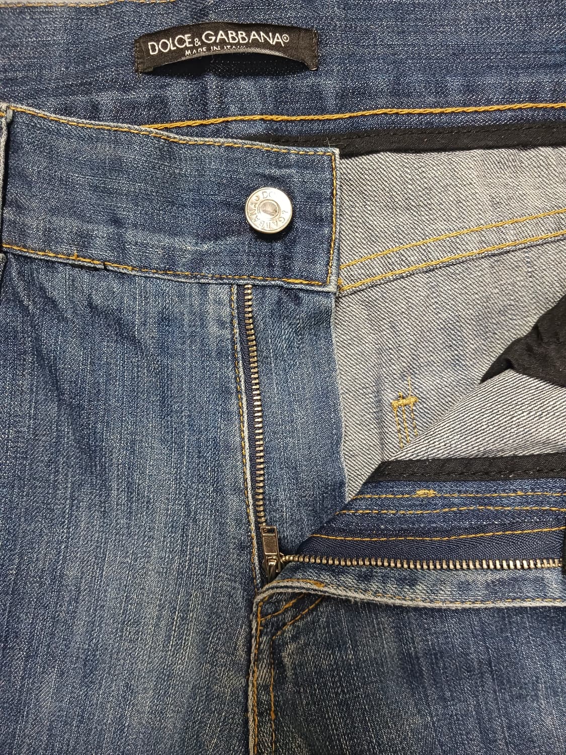 [32] 돌체앤가바나 빈티지 워싱 진 청바지 상품이미지6