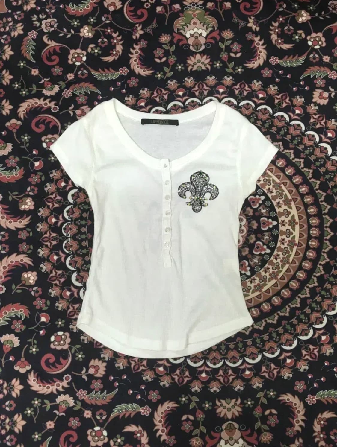 LIP SERVICE henley top 상품이미지2