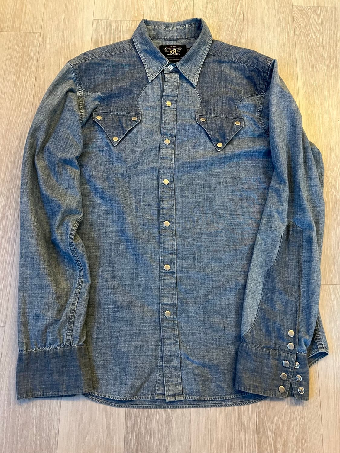 RRL western shirts M 상품이미지1