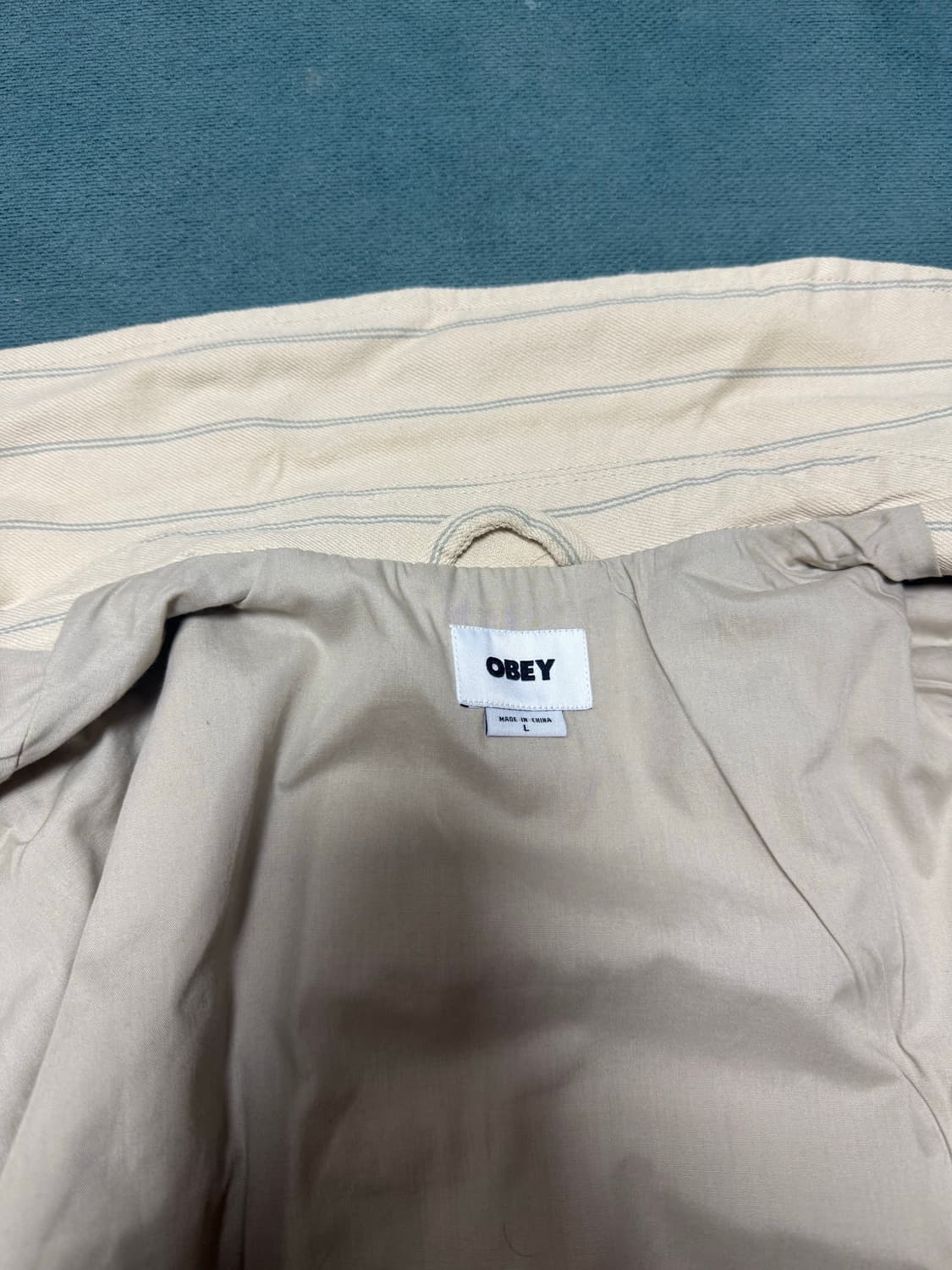 오베이 스트라이프 셋업 XL 상품이미지3