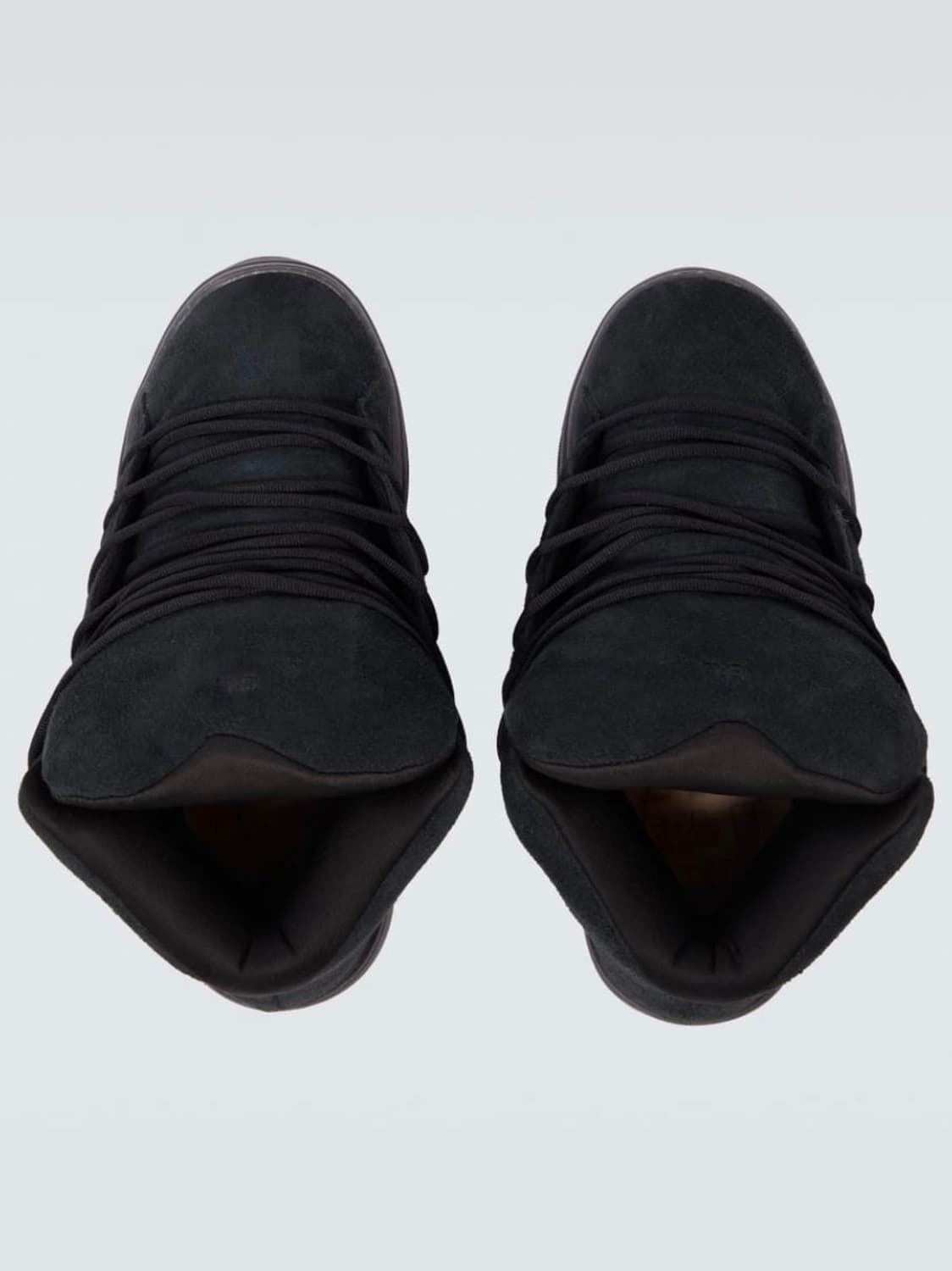 ERL VAMP 하이탑 스니커즈 (스웨이드, 블랙) 240~250 상품이미지5