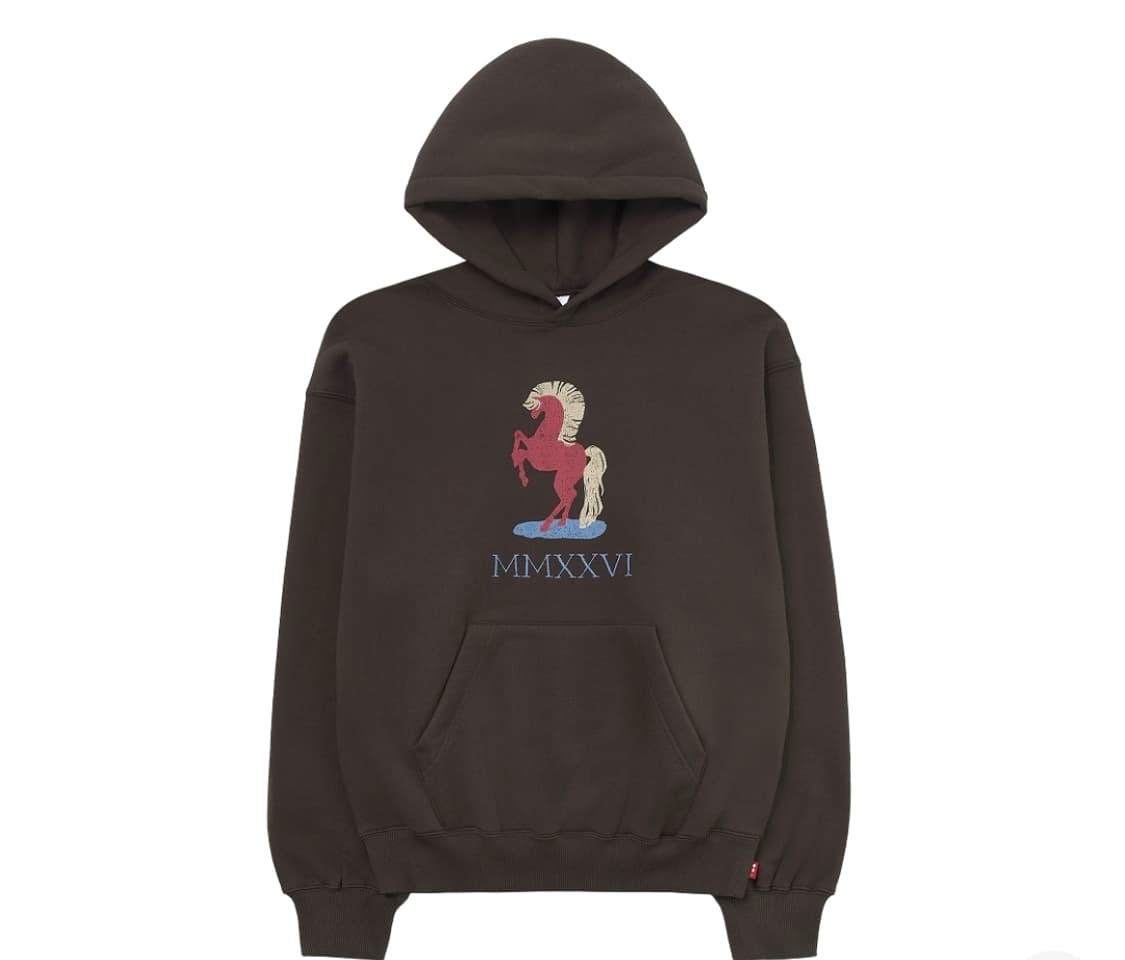 (미개봉) 아이앱 스튜디오 레드 홀스 후디 브라운 XL 상품이미지1