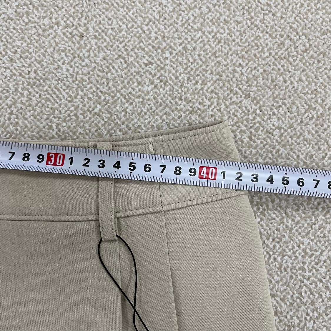 77 새상품 모건 와이드 슬랙스 바지 0128M 상품이미지5