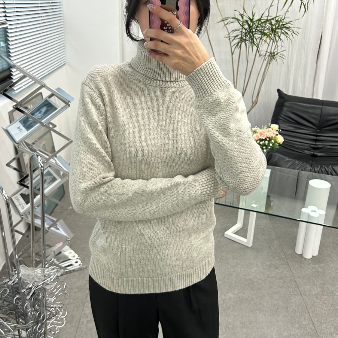 유니클로 히트텍 터틀넥 니트 상품이미지3