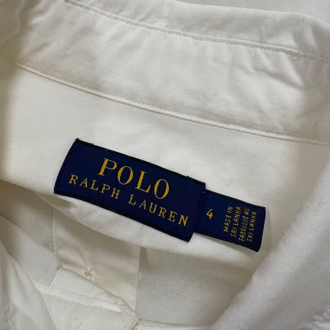 폴로랄프로렌 화이트 셔츠 상품이미지4