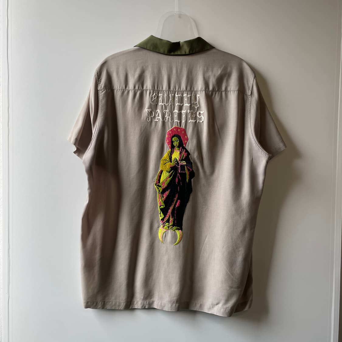 와코마리아 리오셀 오픈카라 마리아 반팔셔츠 상품이미지1