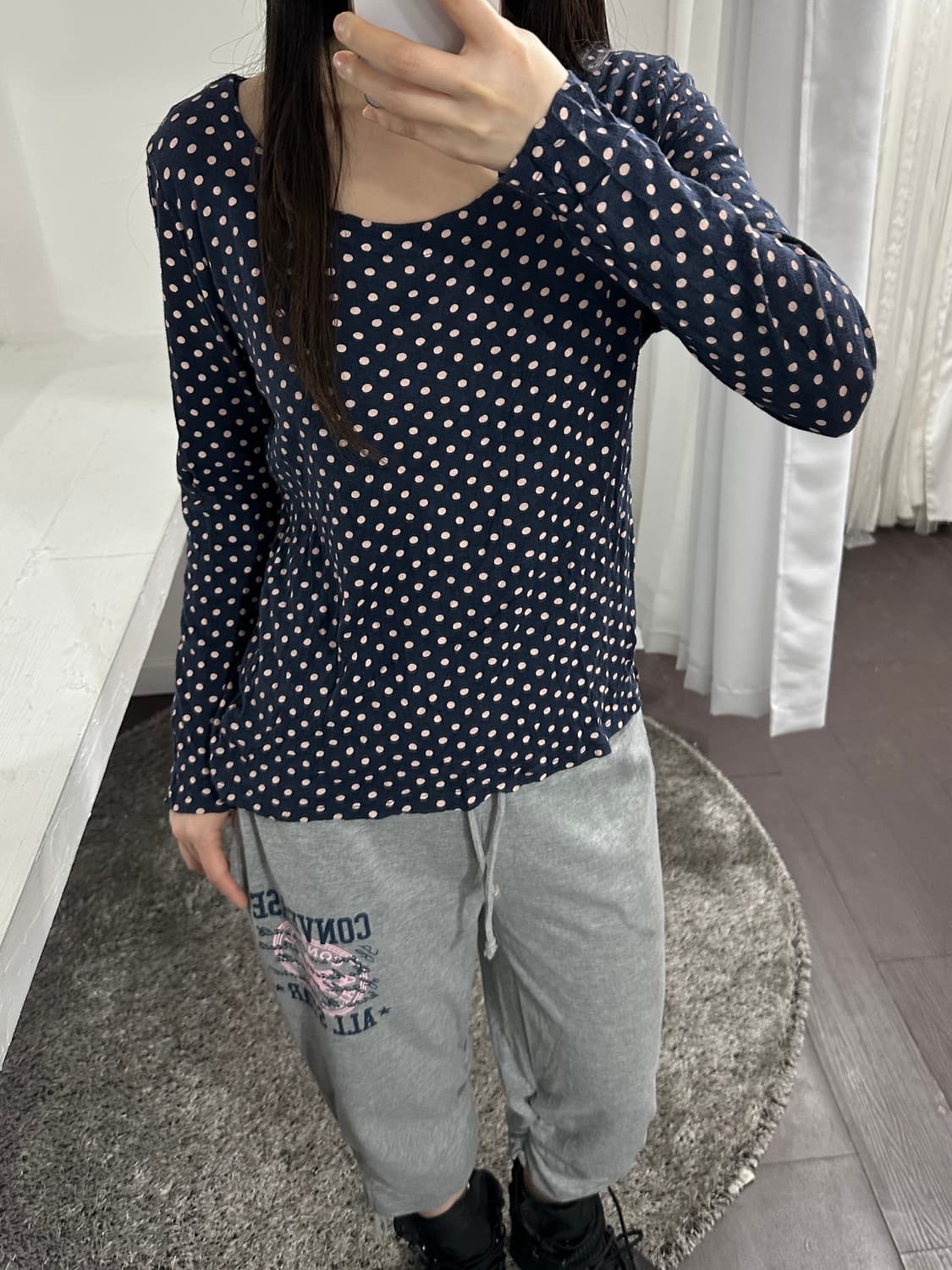 gap pink dot longsleeve 상품이미지3