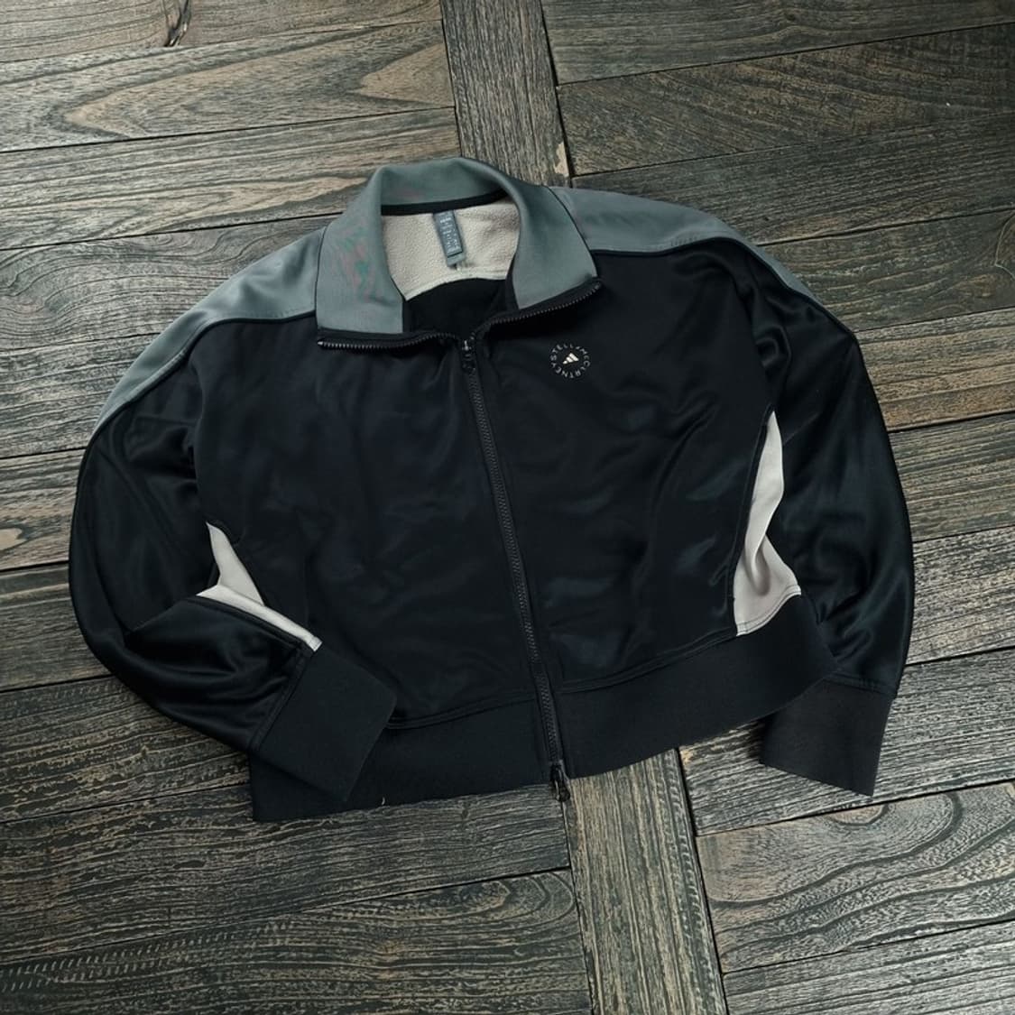 [아디다스 X 스텔라맥카트니] 오버핏 집업 져지 트랙탑 자켓 M18550 상품이미지1
