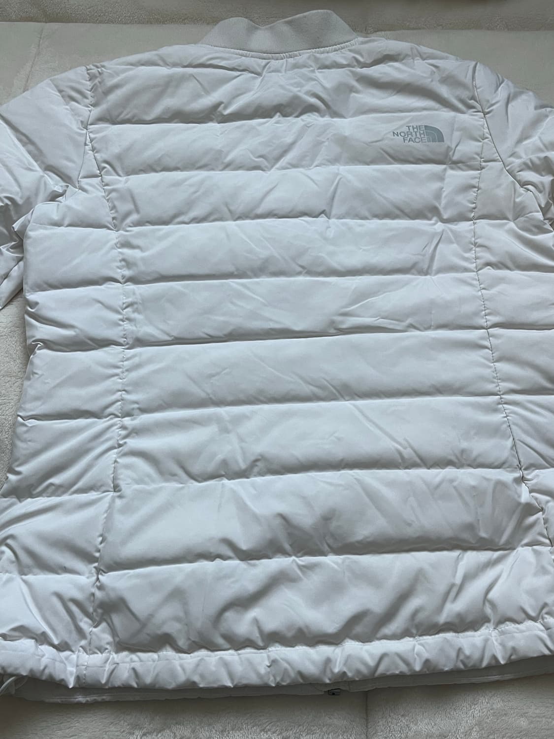 노스페이스 흰색 경량 패딩 85 S 상품이미지6
