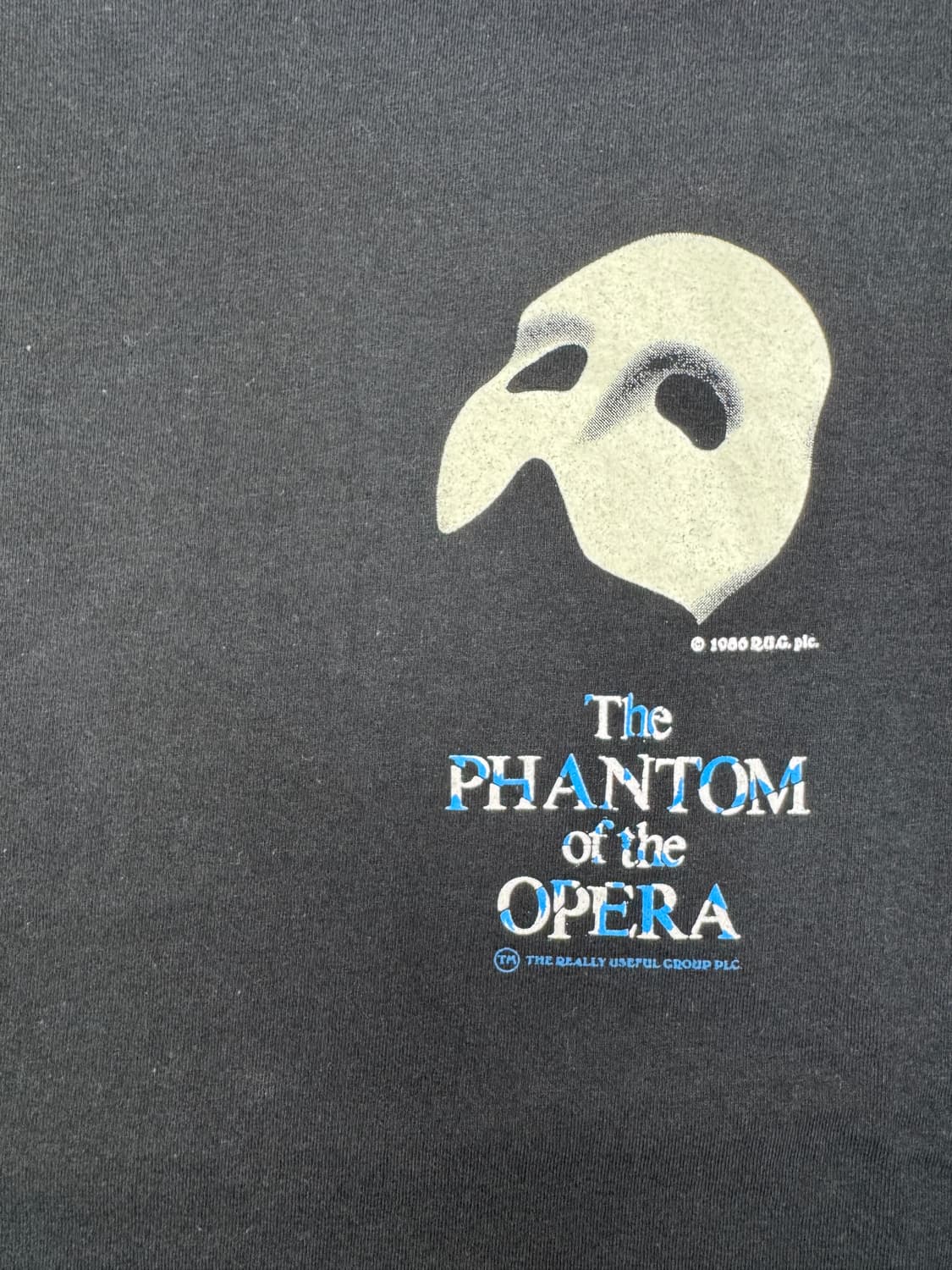 빈티지 90s 오페라의 유령 The Phantom of Opera 티셔츠 상품이미지2