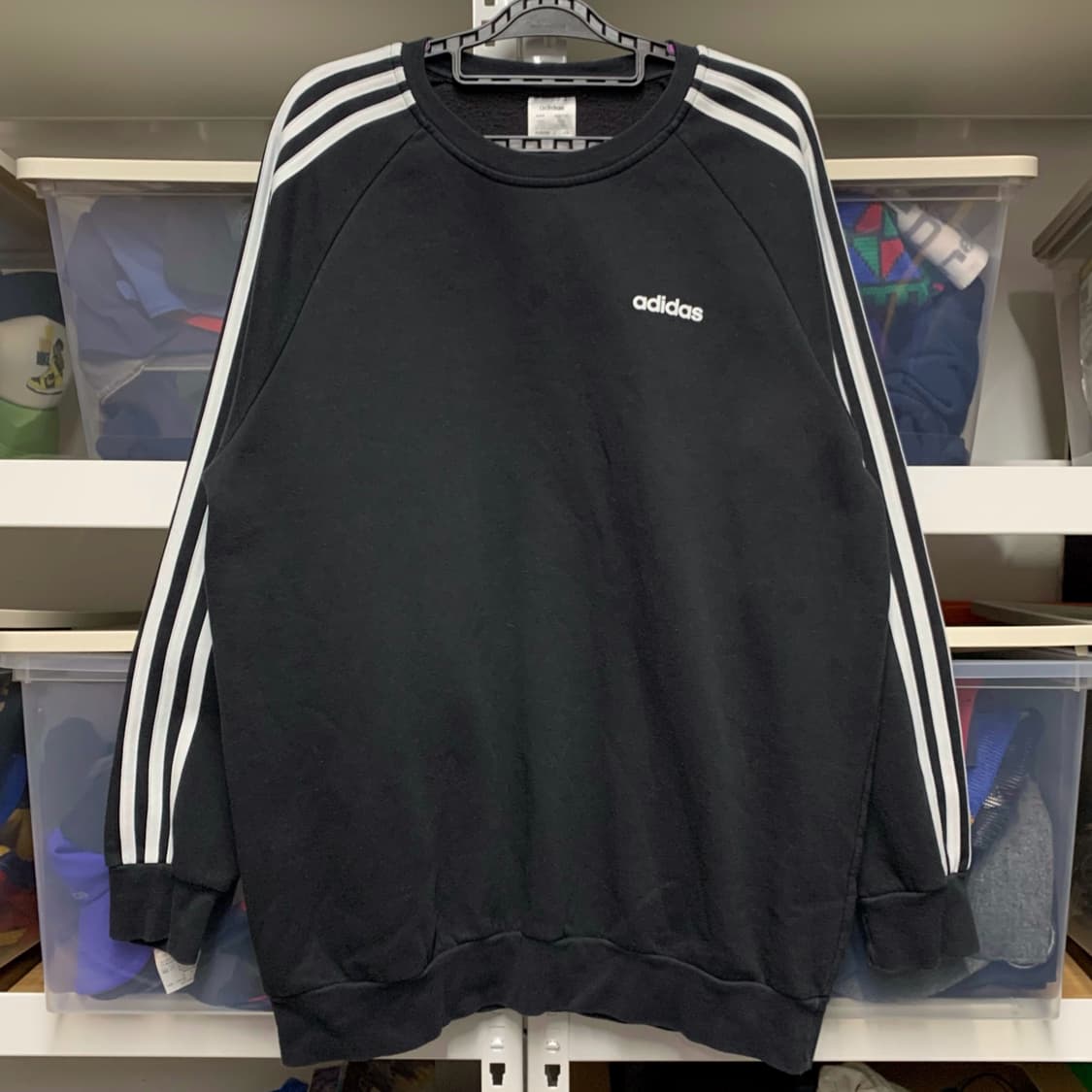 [S] 아디다스 래글런 3 STRIPE 맨투맨 스웻셔츠 (ESS BF C 상품이미지2