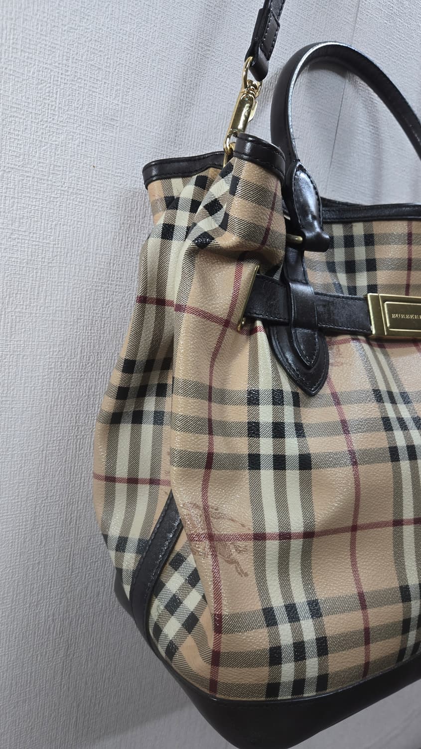 버버리A급정품 - 노바체크 투웨이백(토트/크로스) 상품이미지3