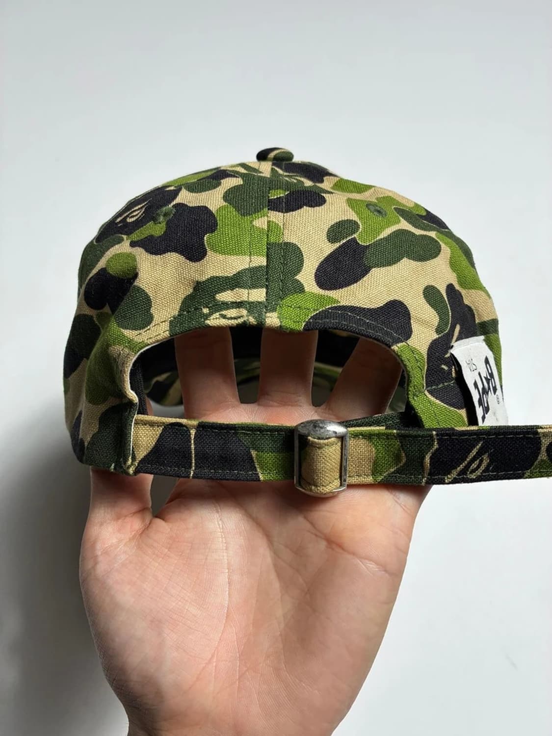 베이프 BAPE ABC 카모 에이프 헤드 볼캡 PR2295 상품이미지4