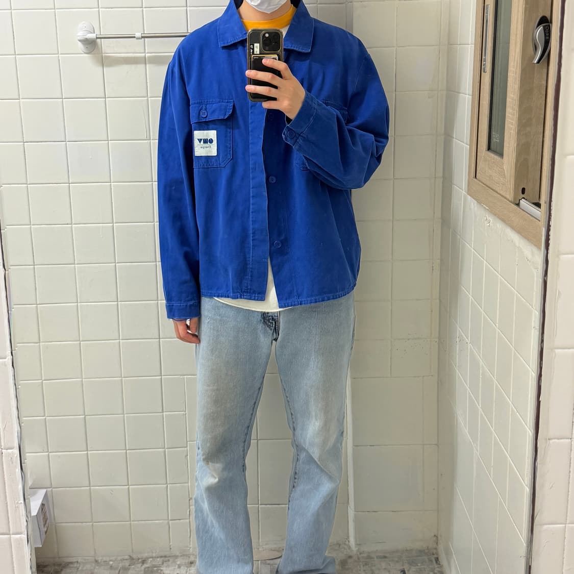 빈티지 프렌치 워크 자켓 상품이미지10