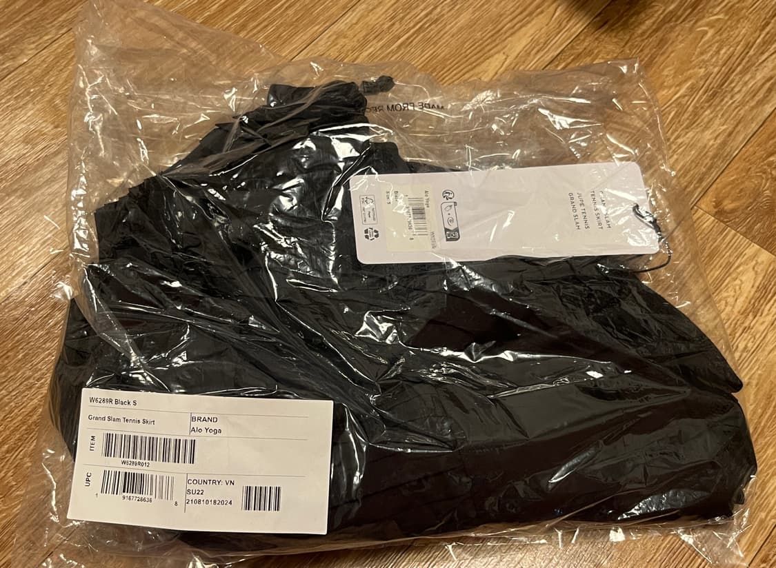 alo yoga 알로 요가 그랜드슬램 테니스 스커트 상품이미지4