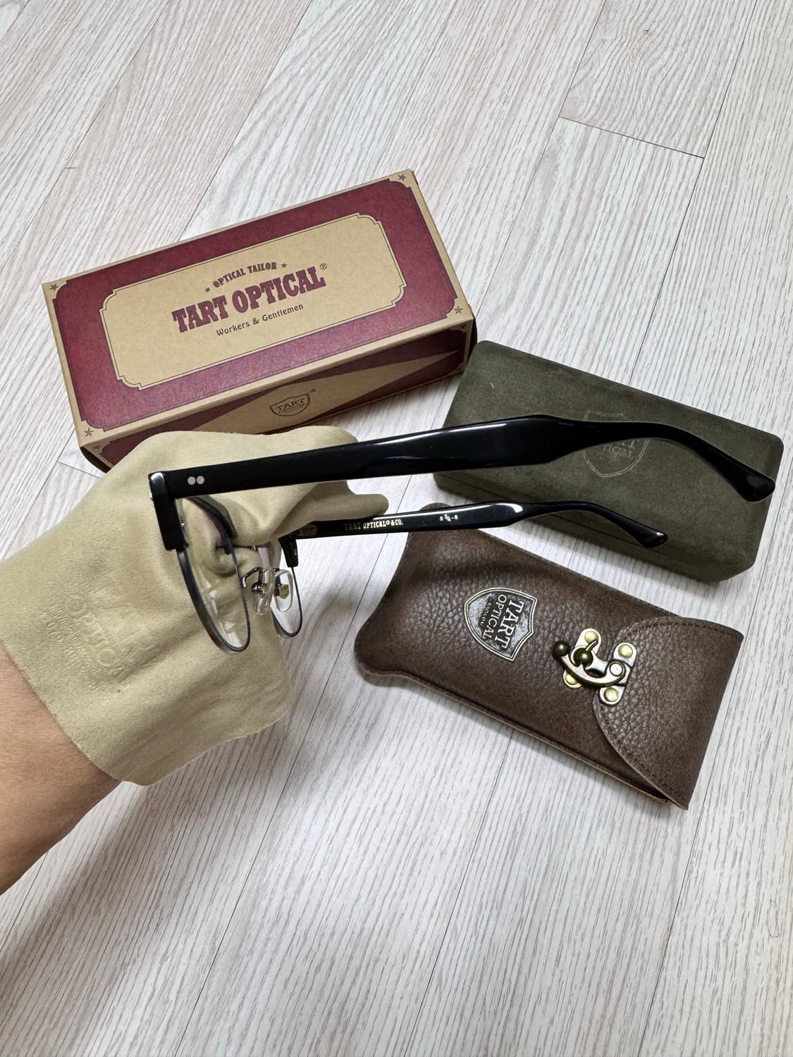 타르트옵티컬 TART OPTICAL FRANK A4 블랙 하금테 상품이미지6