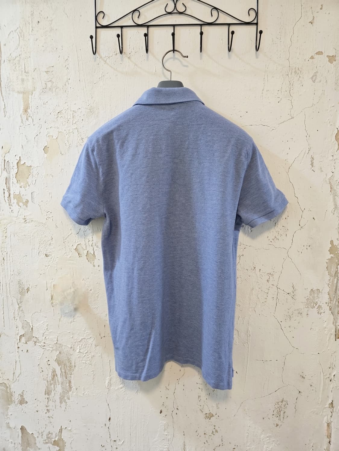 폴로 랄프로렌 카라티 M 커스텀 슬림핏 하늘색 상품이미지2