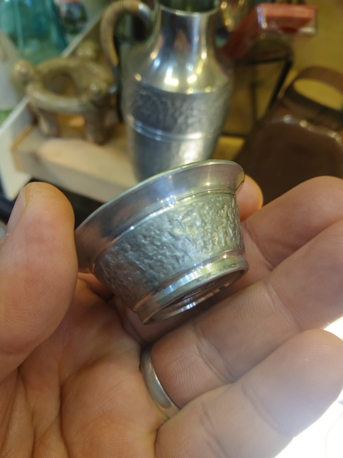 일본 주석 도쿠리와 주석잔 상품이미지4