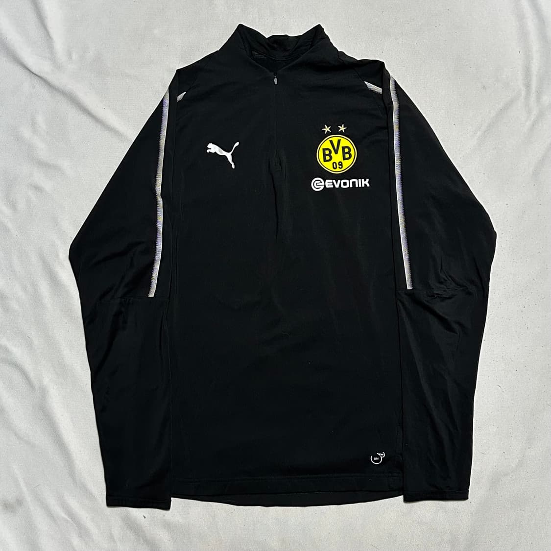 M 퓨마 도르트문트 핸드워머 블랙 트레이닝 탑 상품이미지2