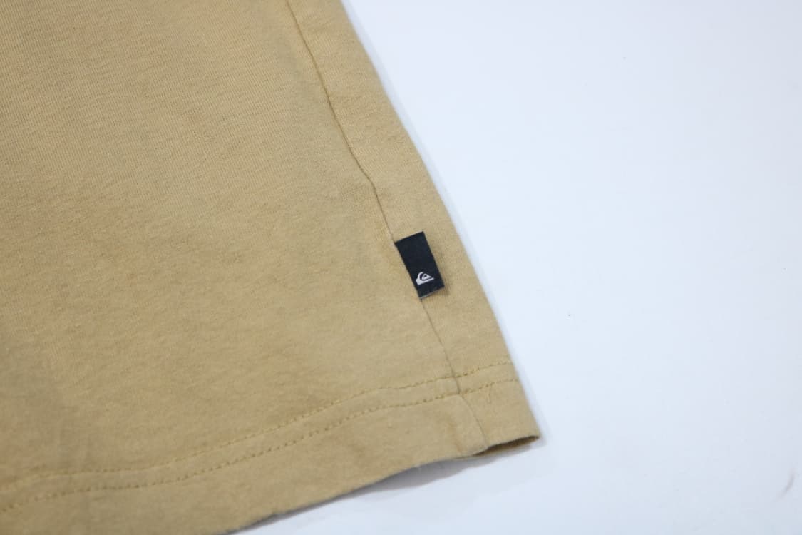 퀵실버 빈티지 백로고 서프 그래픽 베이지 반팔 티셔츠 (M) 상품이미지7