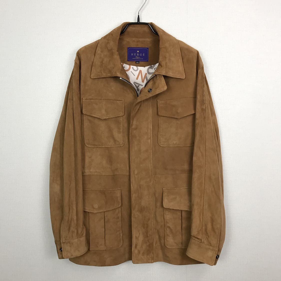 HERGE 염소가죽 스웨이드 자켓 남성100 상품이미지1