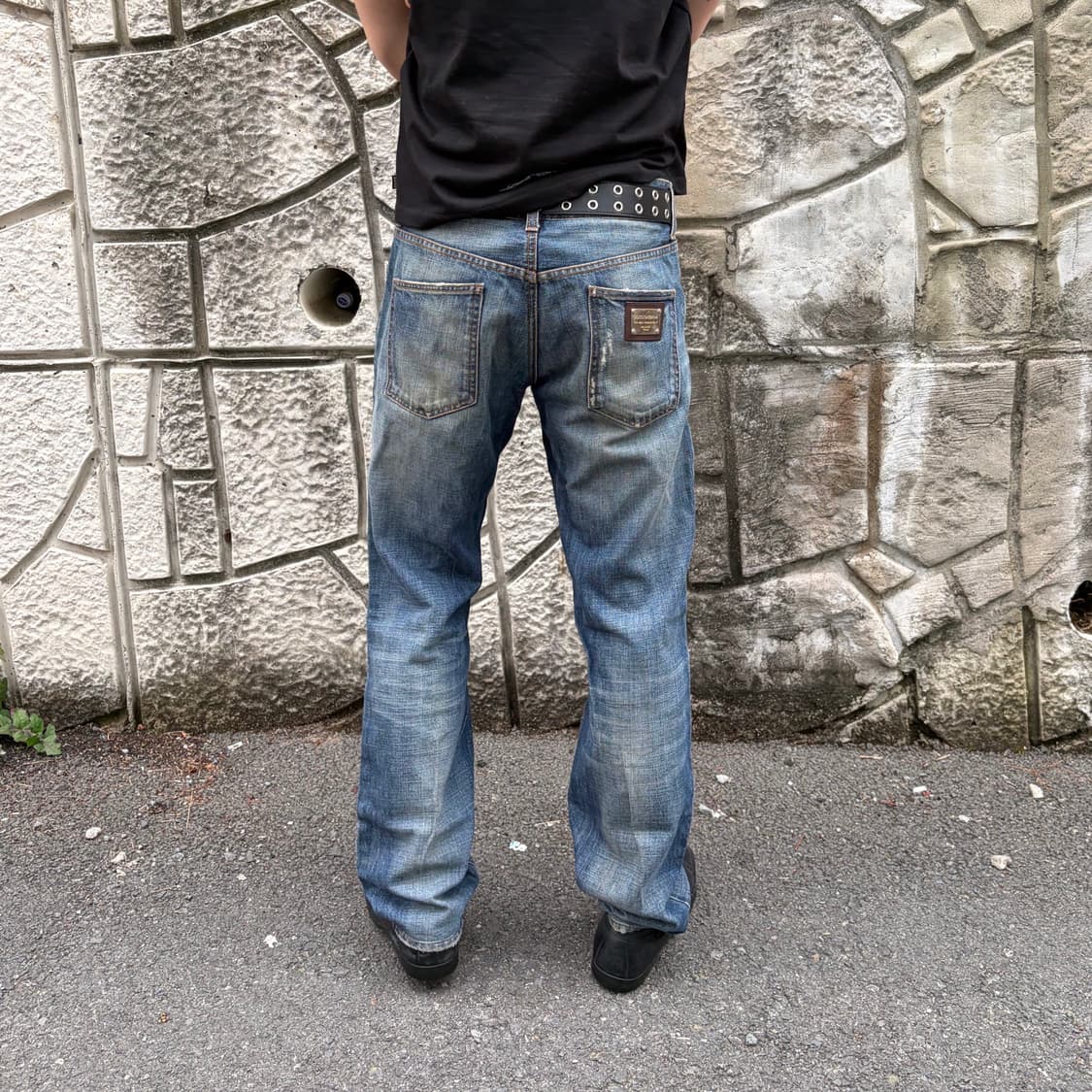 돌체앤가바나 00s 아카이브 16라인 레귤러 스트레이트 데님 상품이미지1