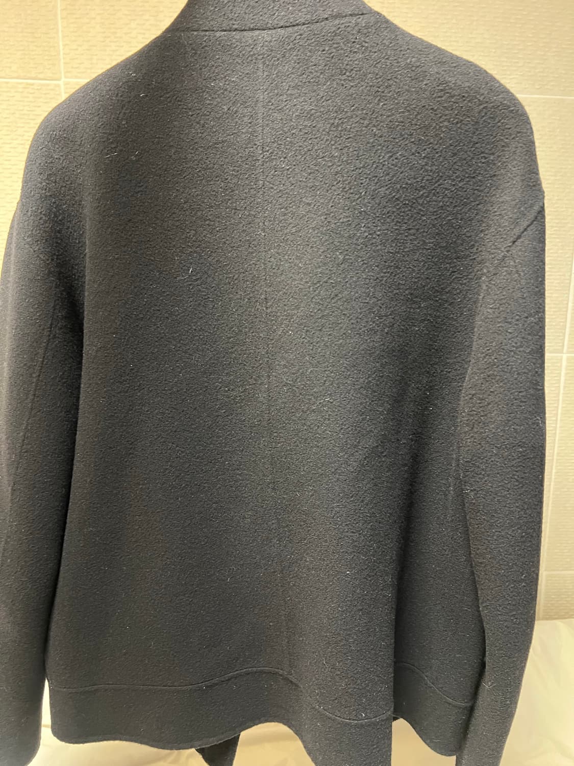 산드로옴므 울캐시 자켓 블랙 상품이미지4