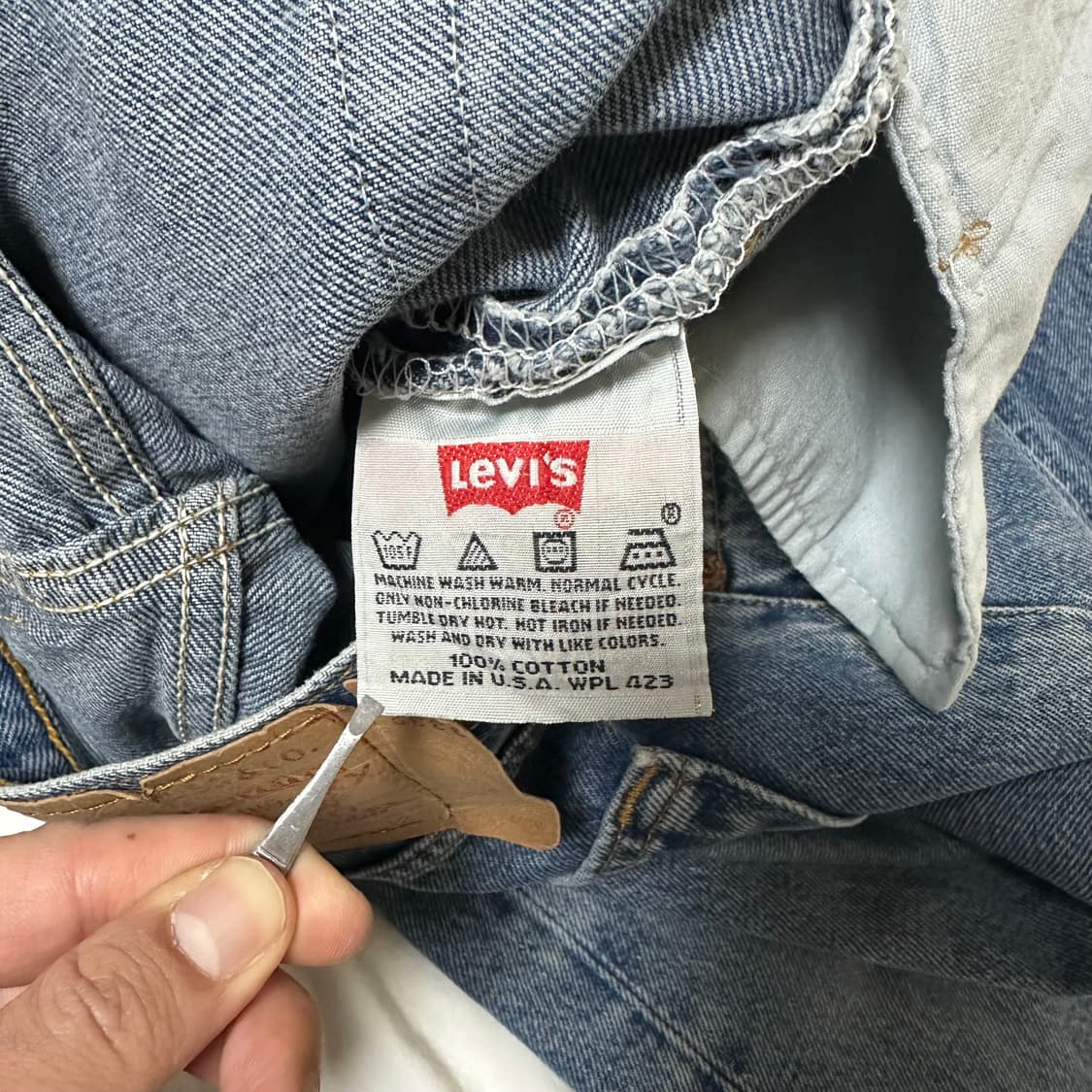 [33/32] 리바이스 빈티지 501 중청 상품이미지4