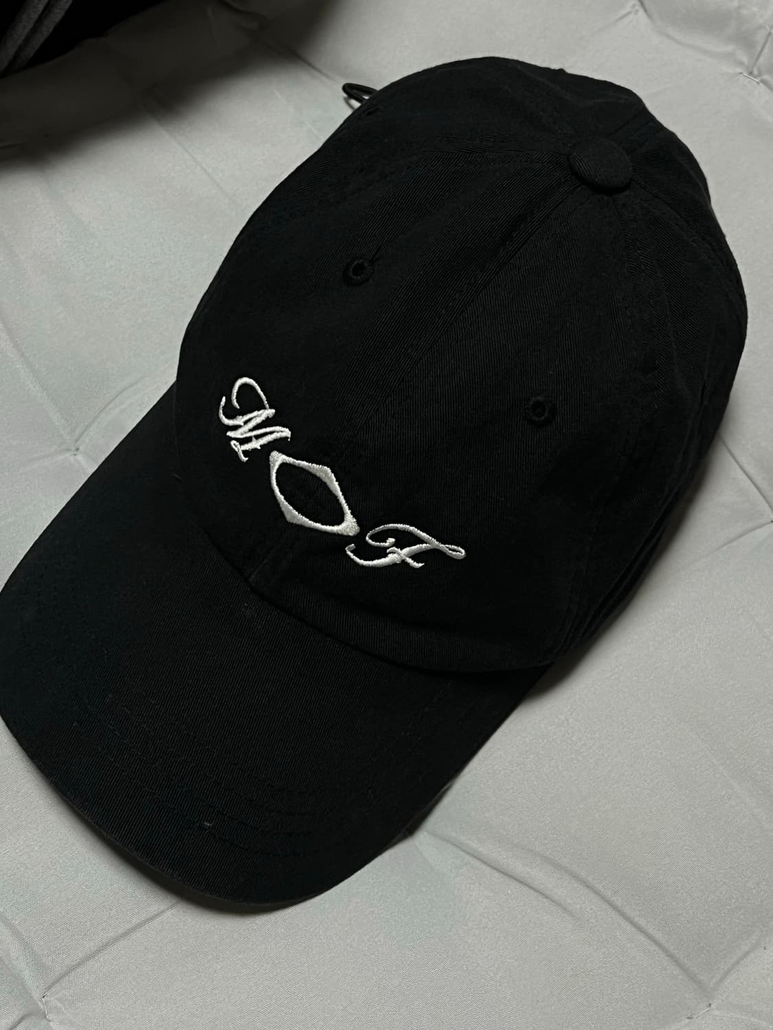 미스치프 스트링 볼캡 블랙 상품이미지3