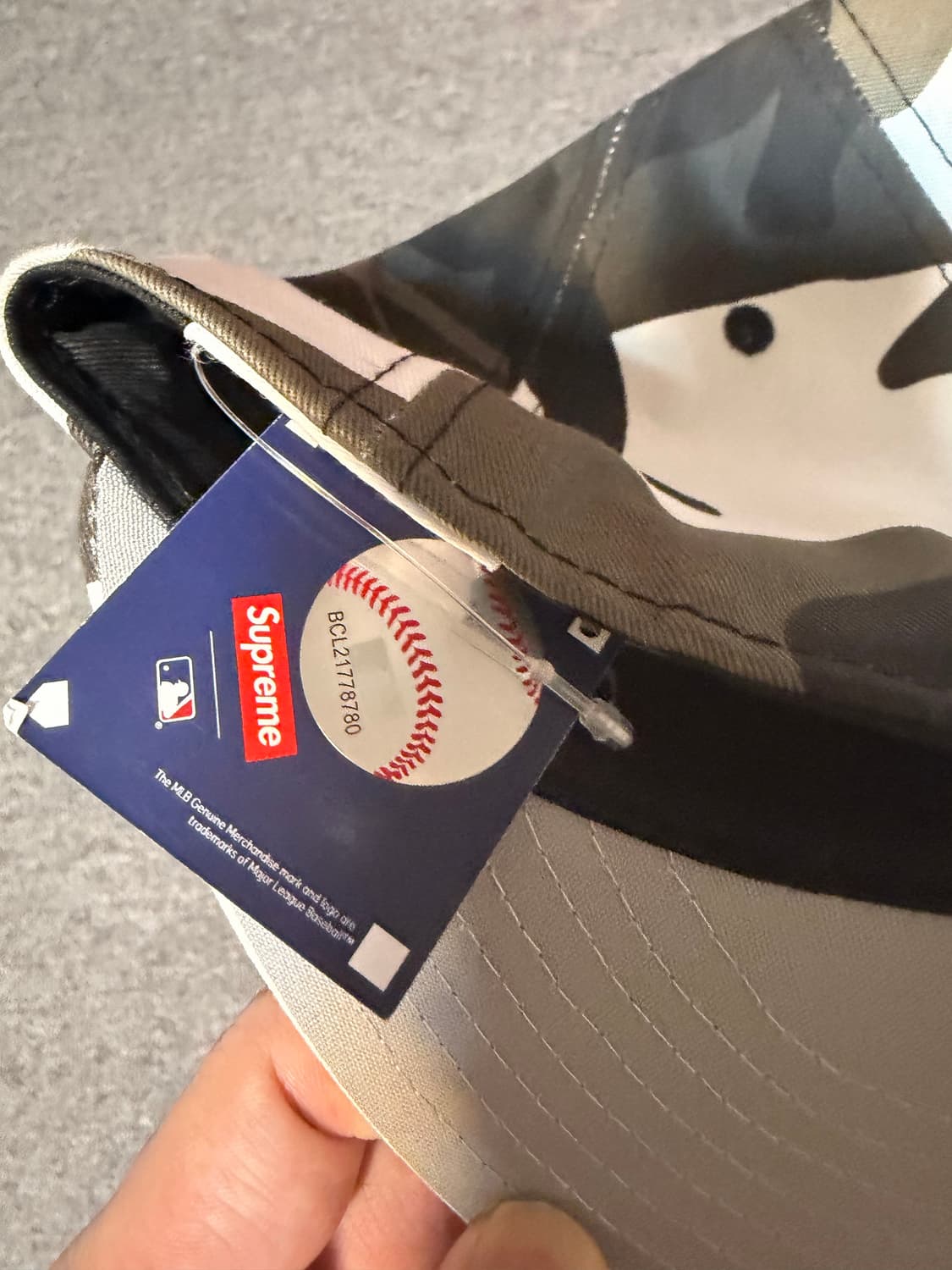 슈프림 뉴에라 mlb 스노우 카모 7 3/8 (58.7cm) 상품이미지2