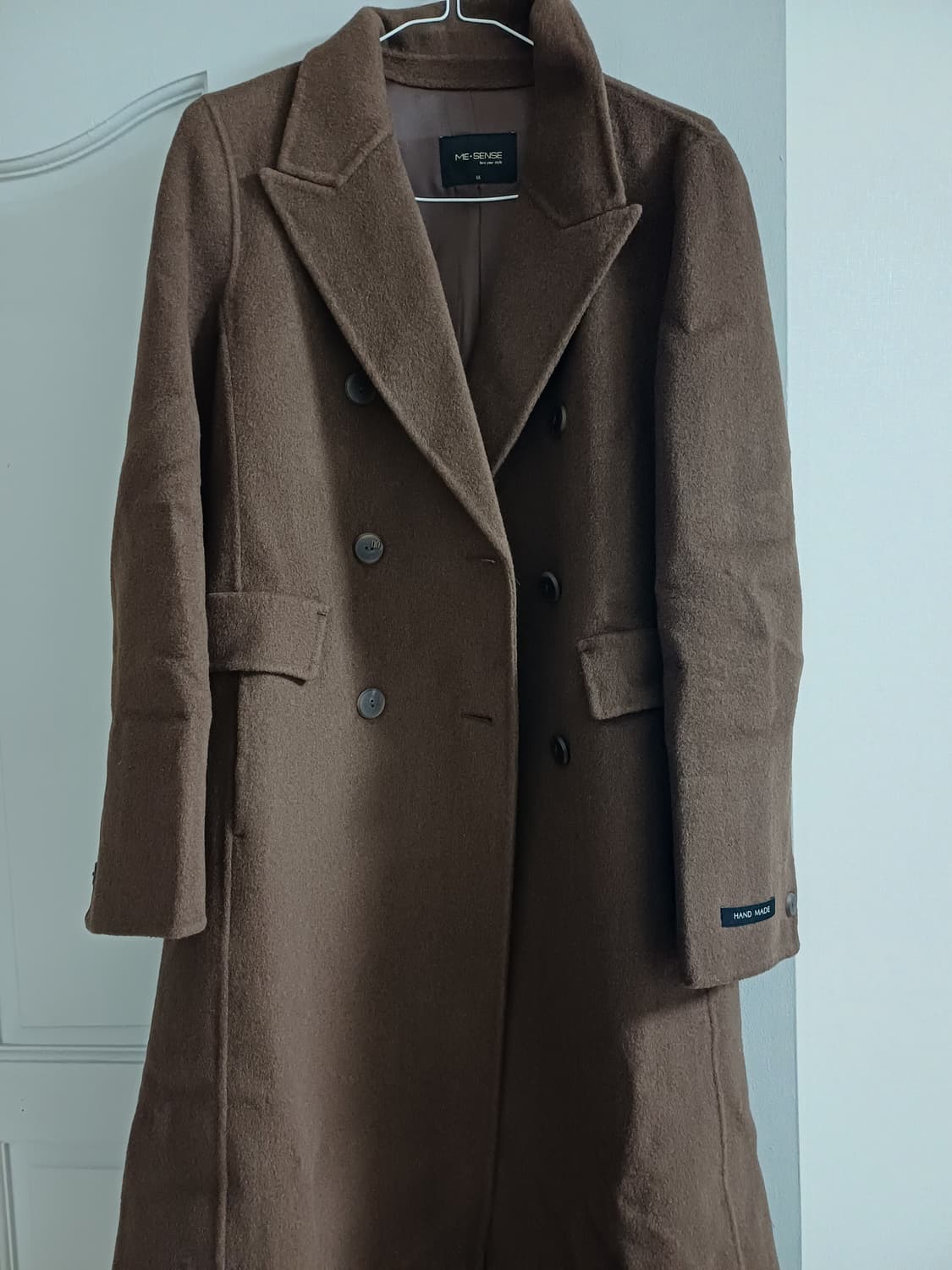 미센스 여성 브라운 코트 상품이미지1