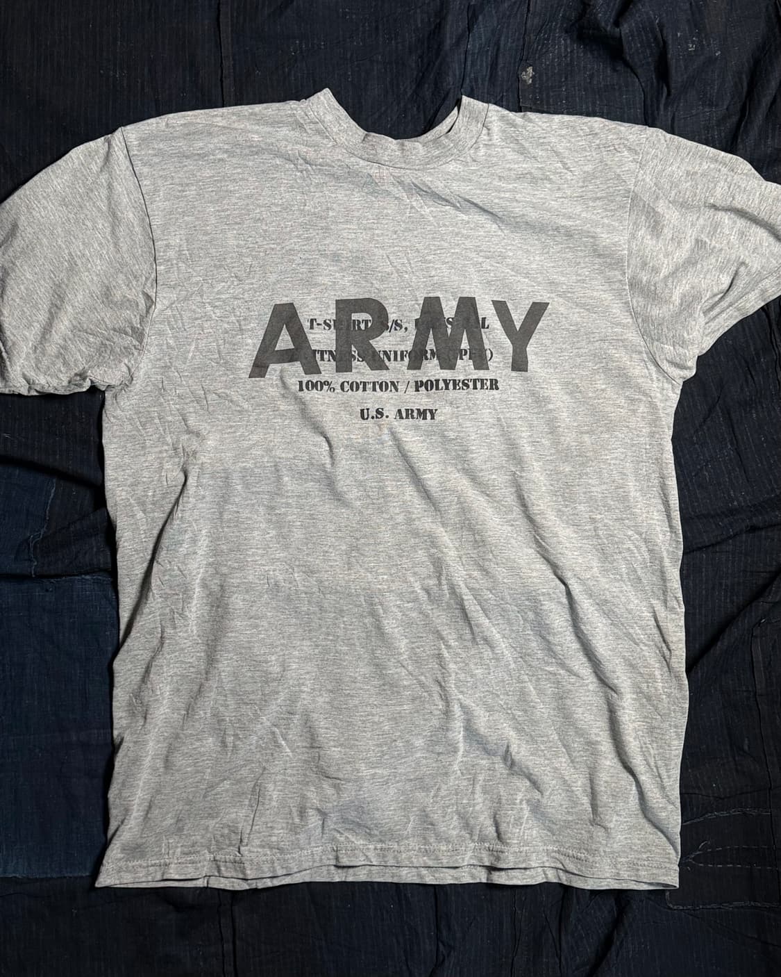US Army 'Spec.' 스텐실 IPFU 티셔츠 L 상품이미지1