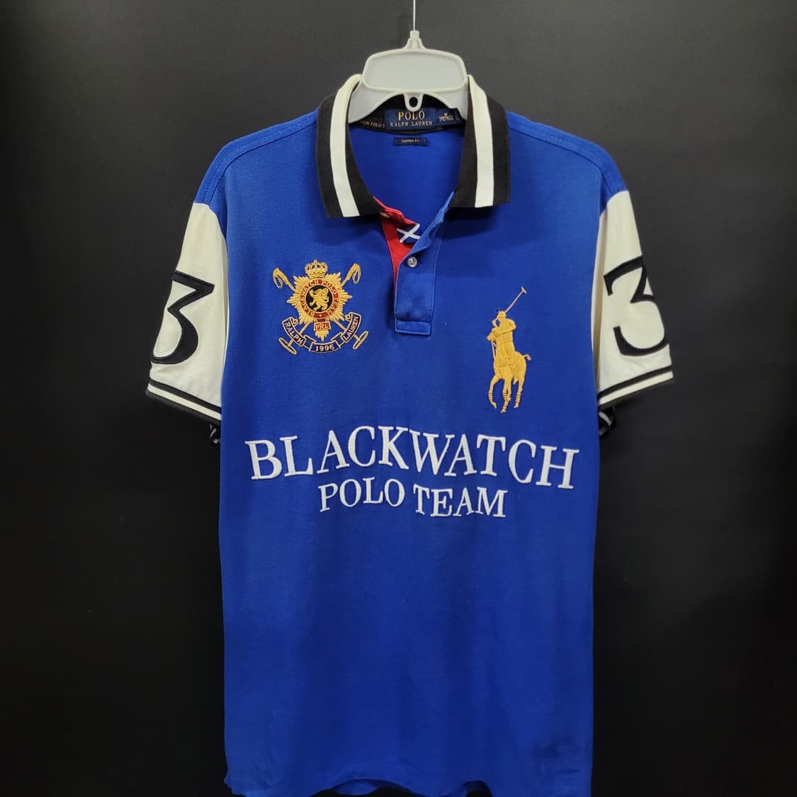 Ralph Lauren 랄프로렌 빈티지 치프키프 블랙와치 폴로팀 셔츠 상품이미지9