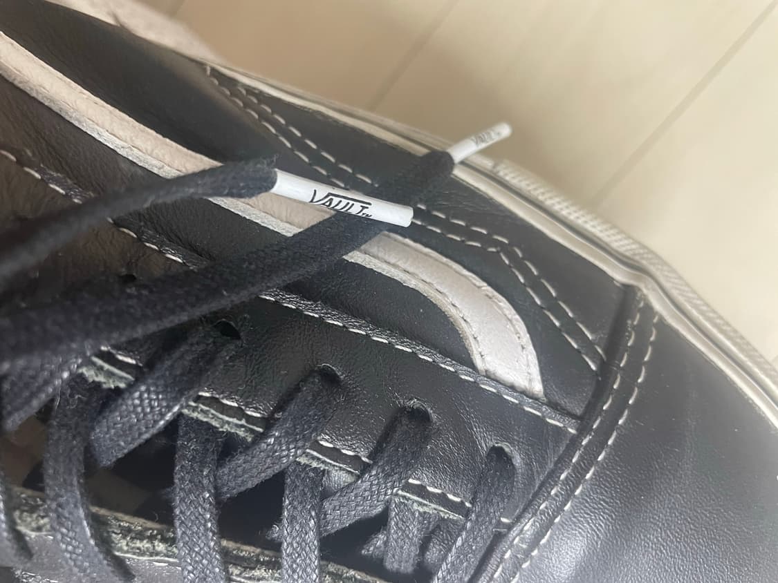 반스 볼트 og 올드스쿨 lx 레더 블랙 상품이미지7