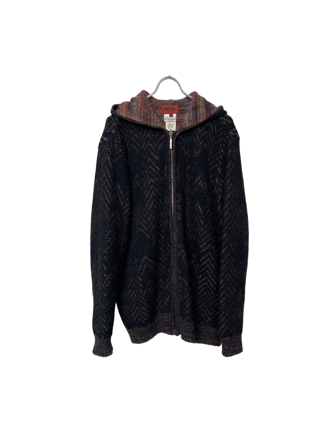 MISSONI Mohair Knit Zip-Up Hoodie 상품이미지3