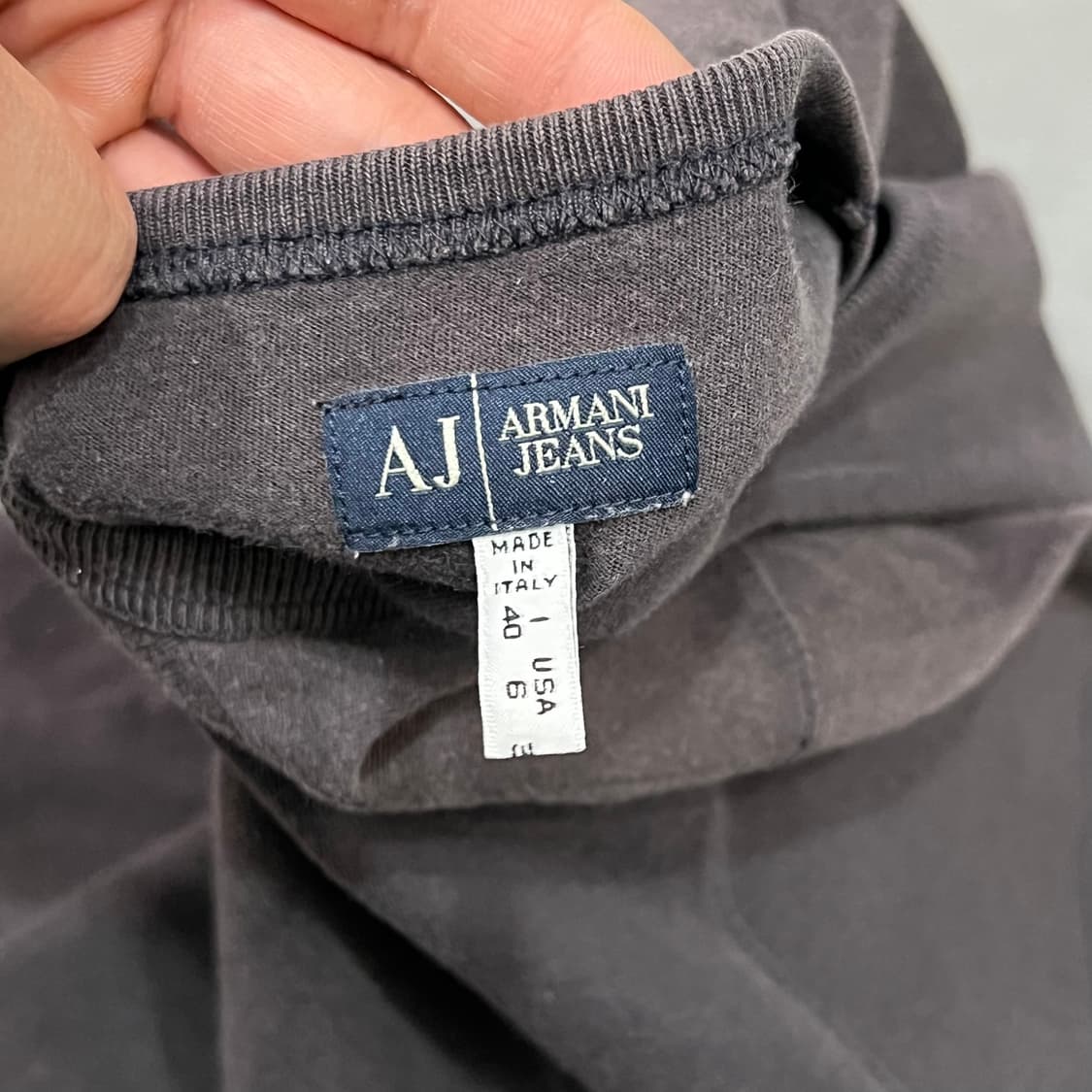  아르마니 진스 프린팅 반팔티 y16106 상품이미지6