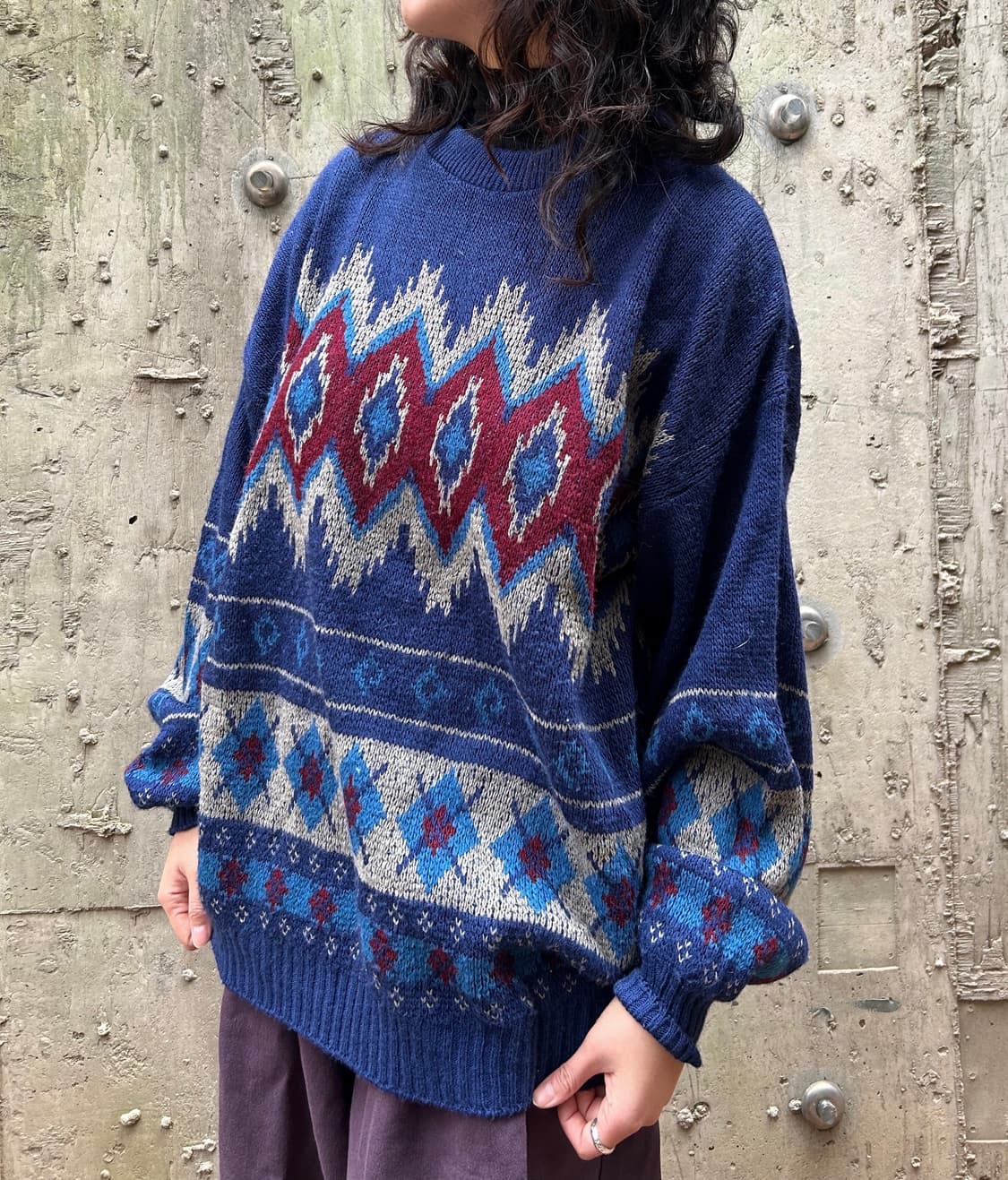 cobalt blue knit 상품이미지3