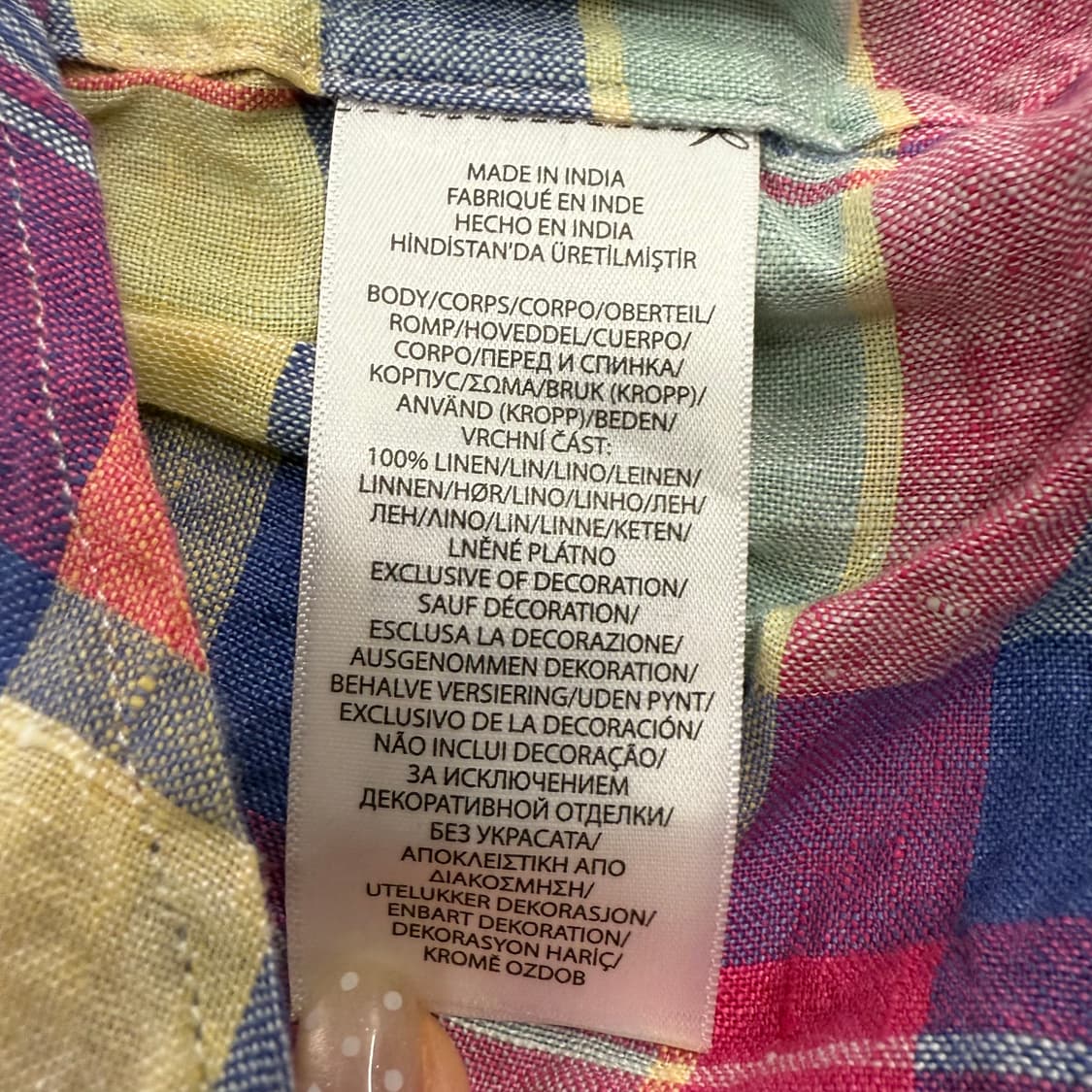 [정품/XL] 폴로 랄프로렌 체크 셔츠 b15 상품이미지6