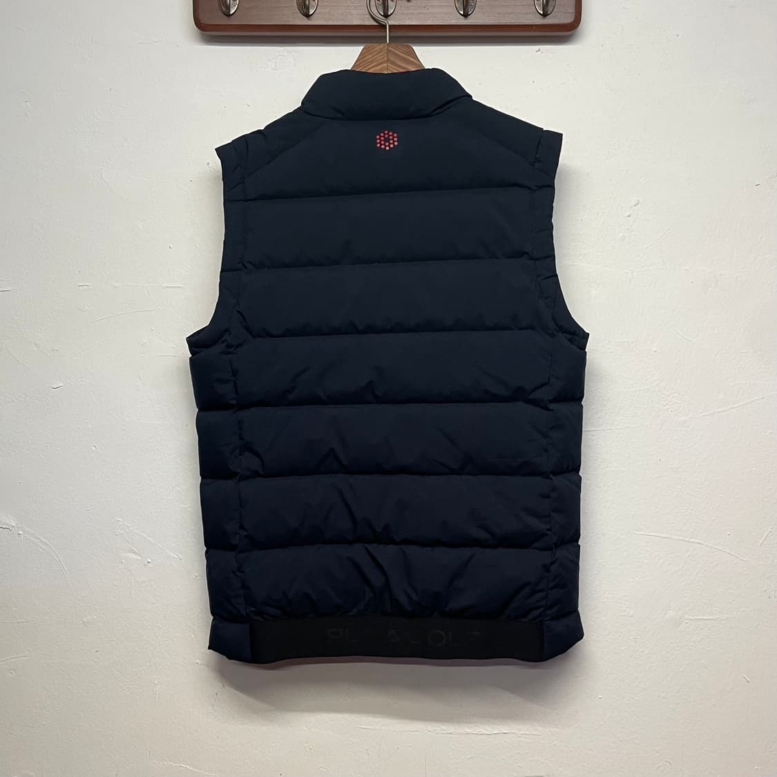 푸마 골프 구스다운 네이비 패딩 베스트 상품이미지4
