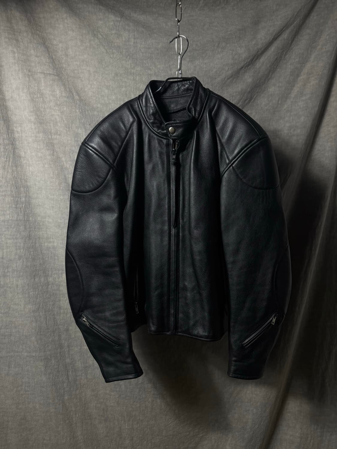 Greedy Motorcycle Cow hide Jacket 상품이미지2