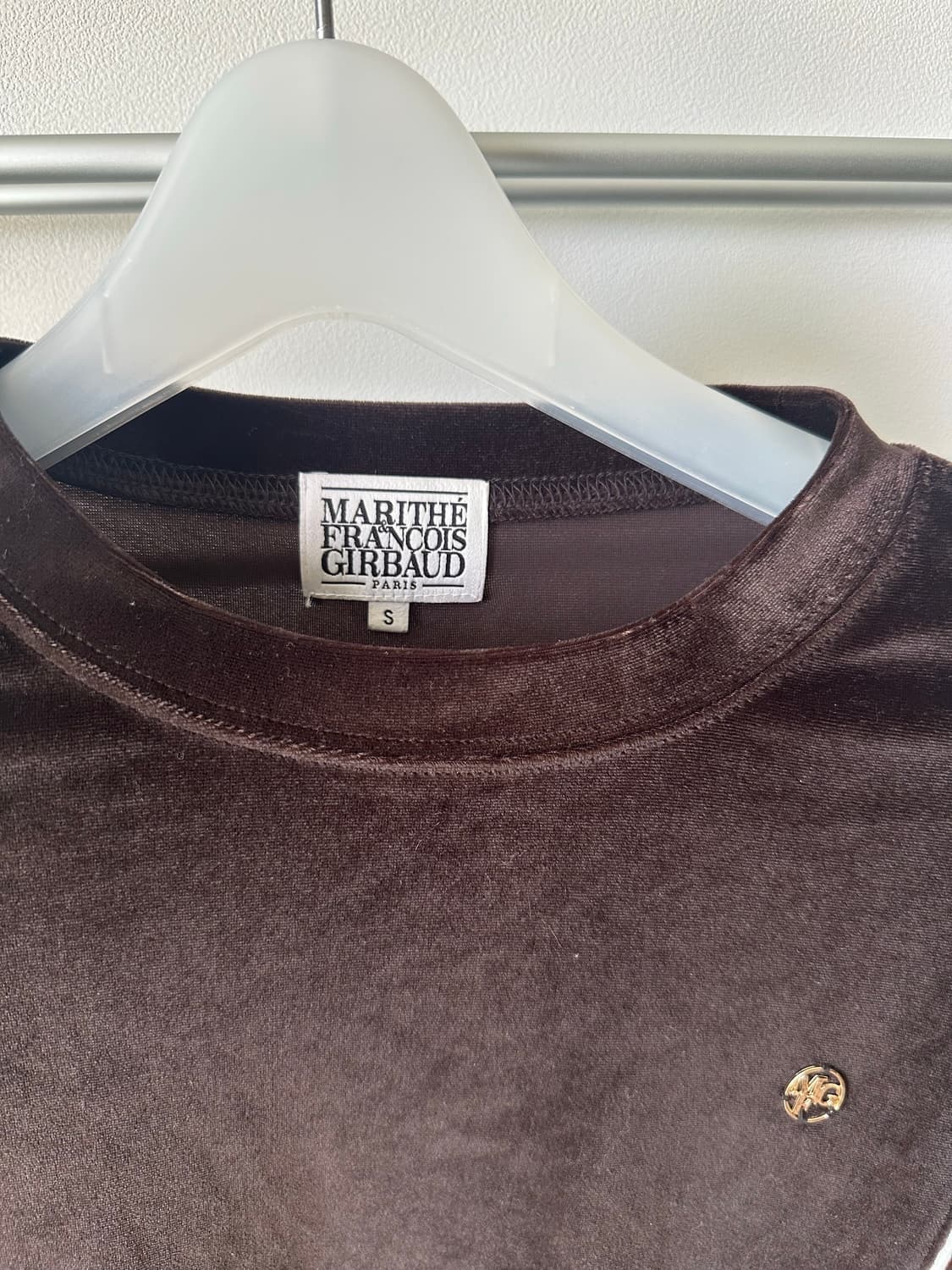 마리떼 벨벳맨투맨 S(새상품)+그립톡 상품이미지3