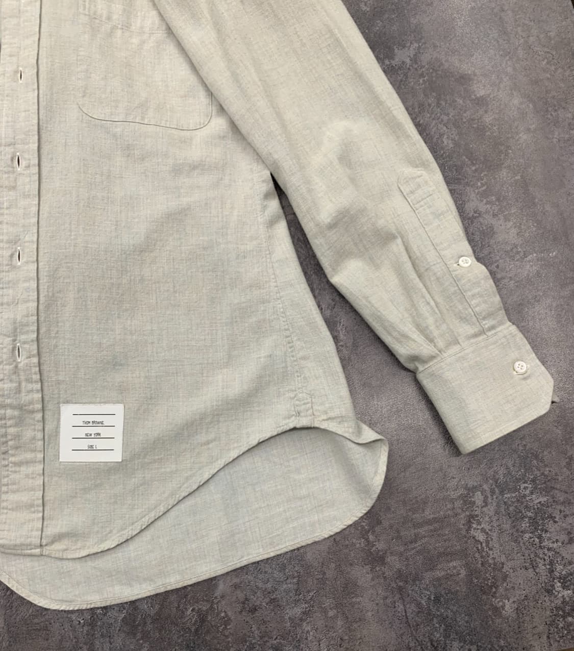 THOM BROWNE 톰 브라운 셔츠(코튼)1 사이즈 상품이미지4