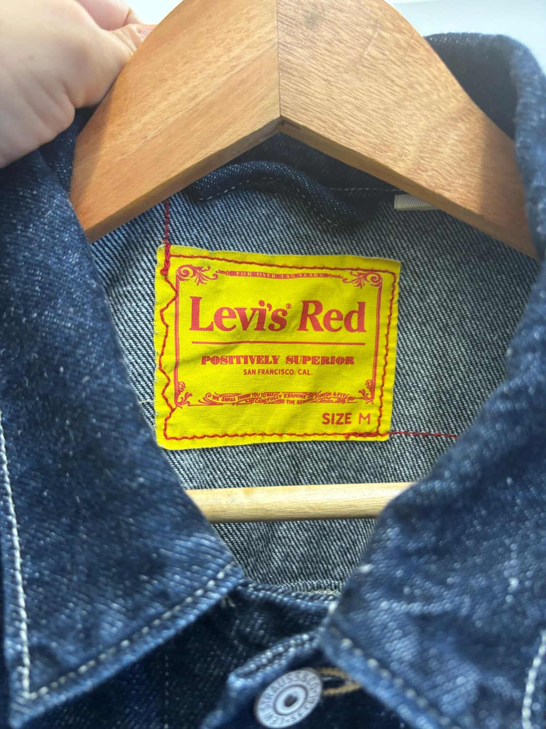 Levis redline indigo jacket 상품이미지3