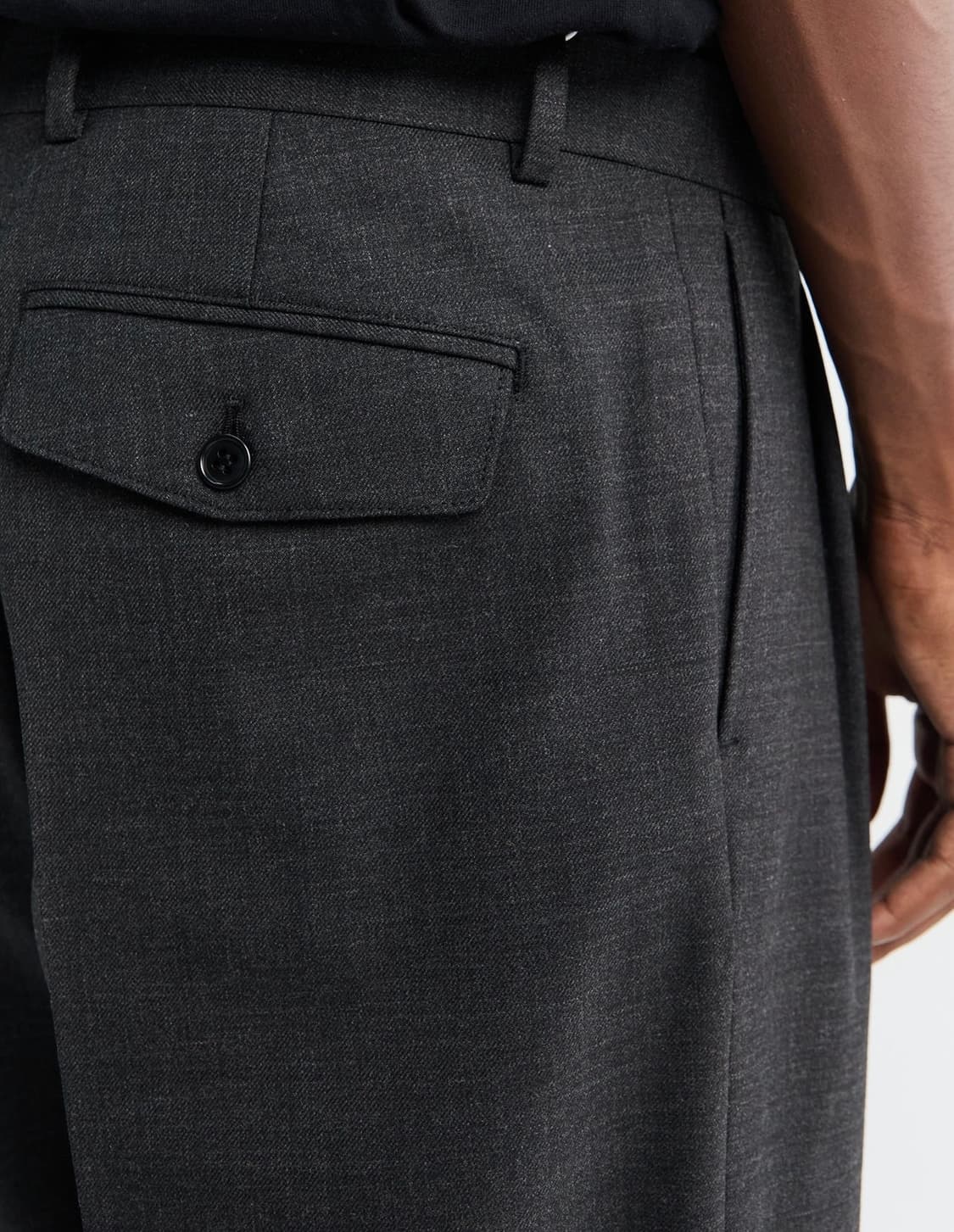 선플라워 Wide Pleated Trouser 상품이미지4