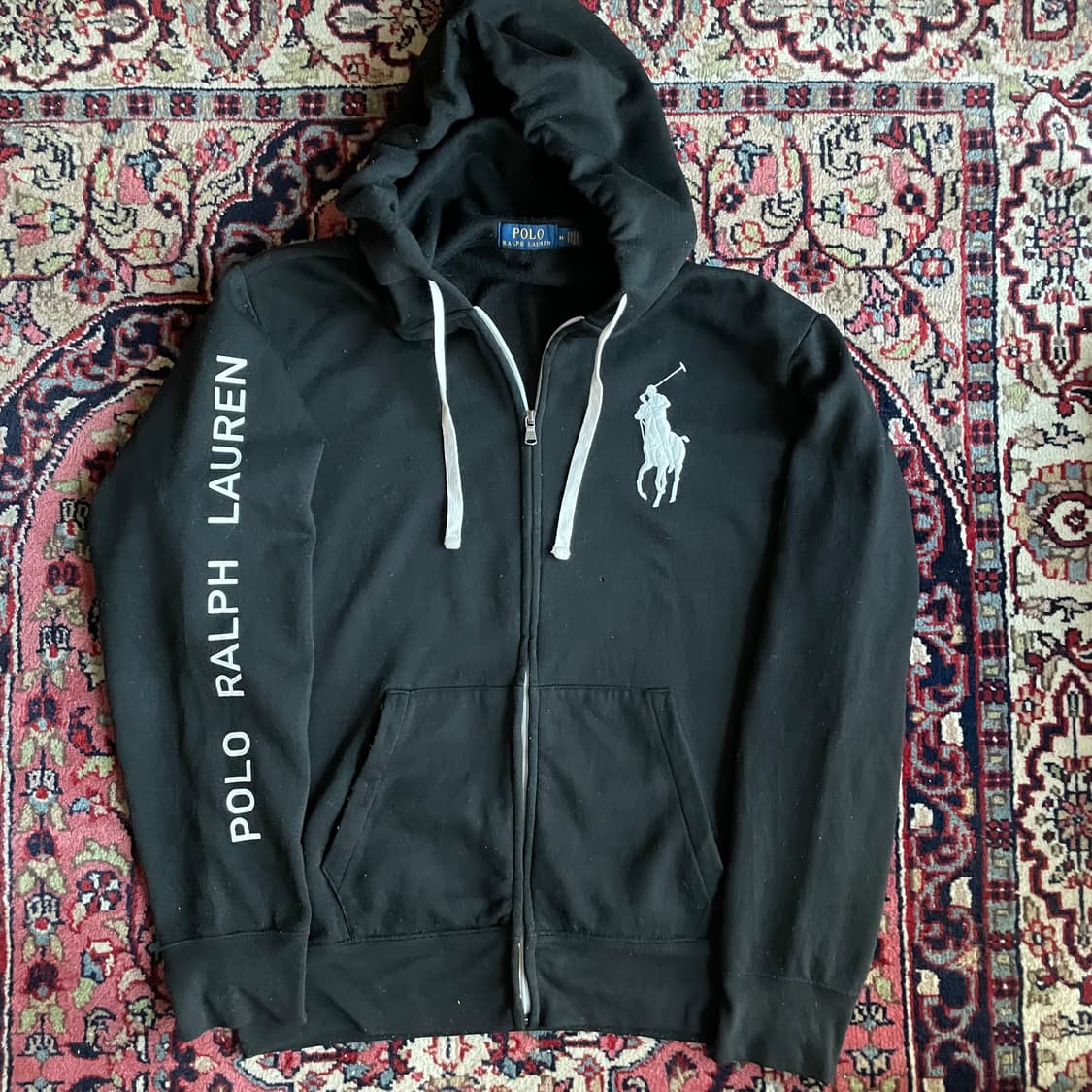 폴로 랄프로렌 블랙 빅포니 후드집업 상품이미지4