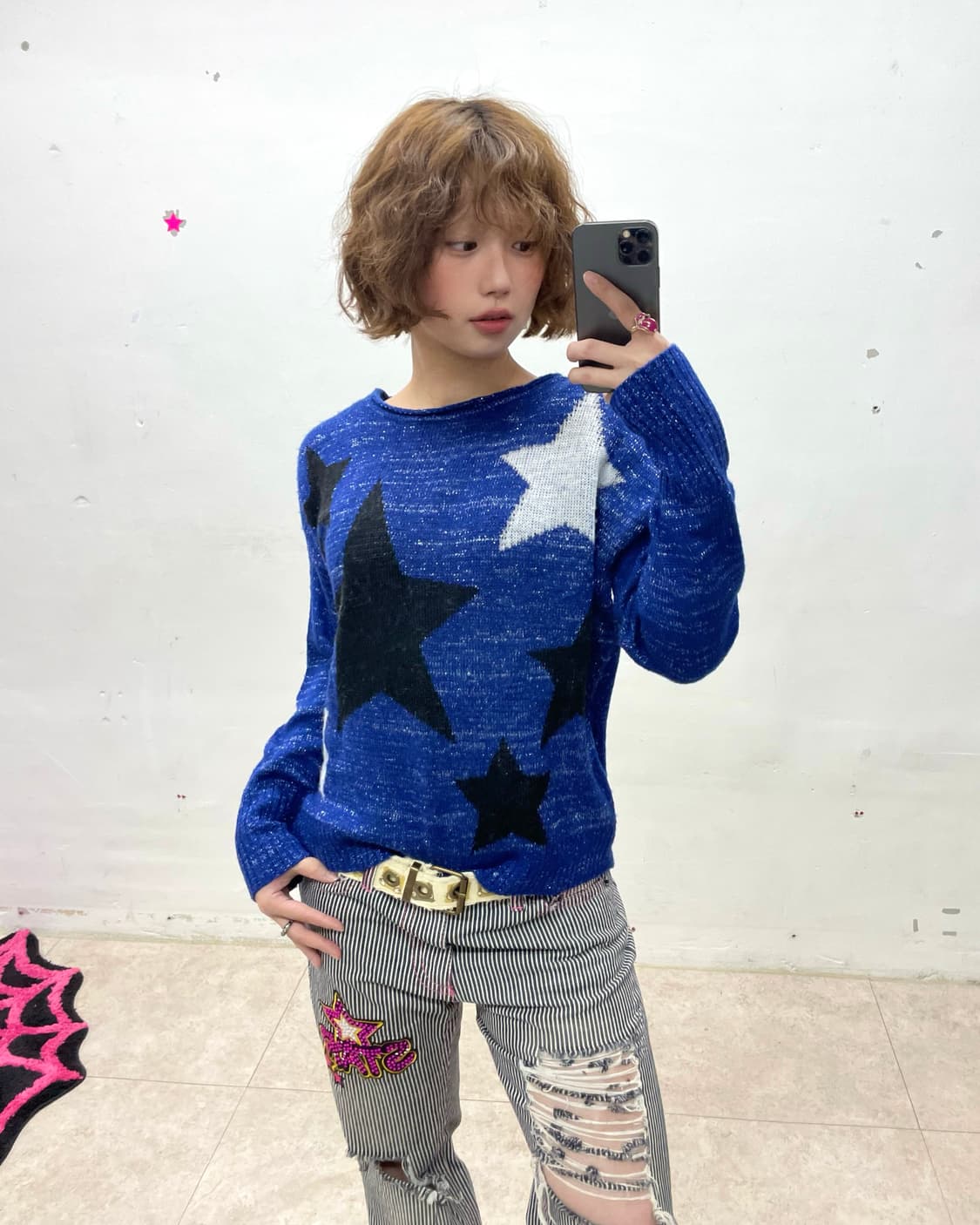 Big Star Blue Knitwear 상품이미지1