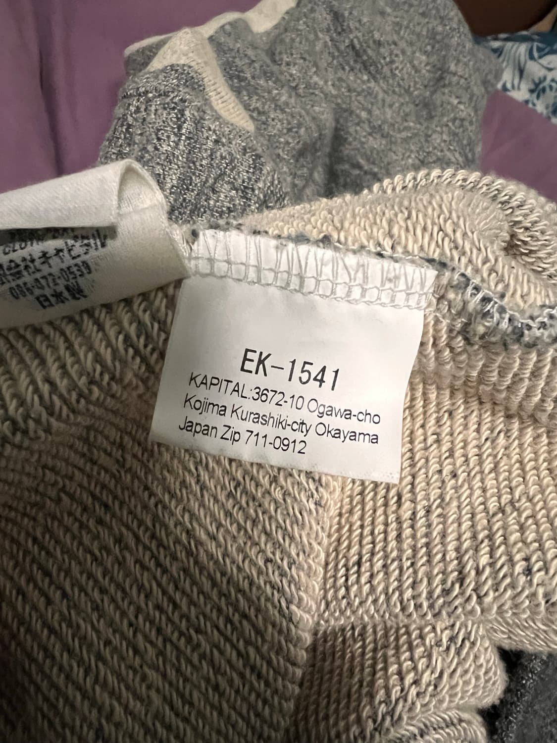 kapital 본 스웻셔츠 3사이즈 상품이미지4