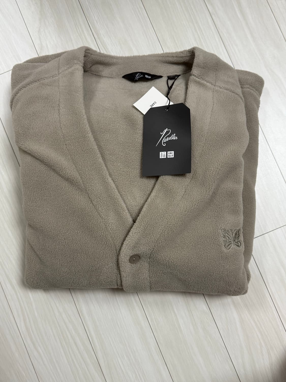유니클로 니들스 가디건 베이지 xl 상품이미지1