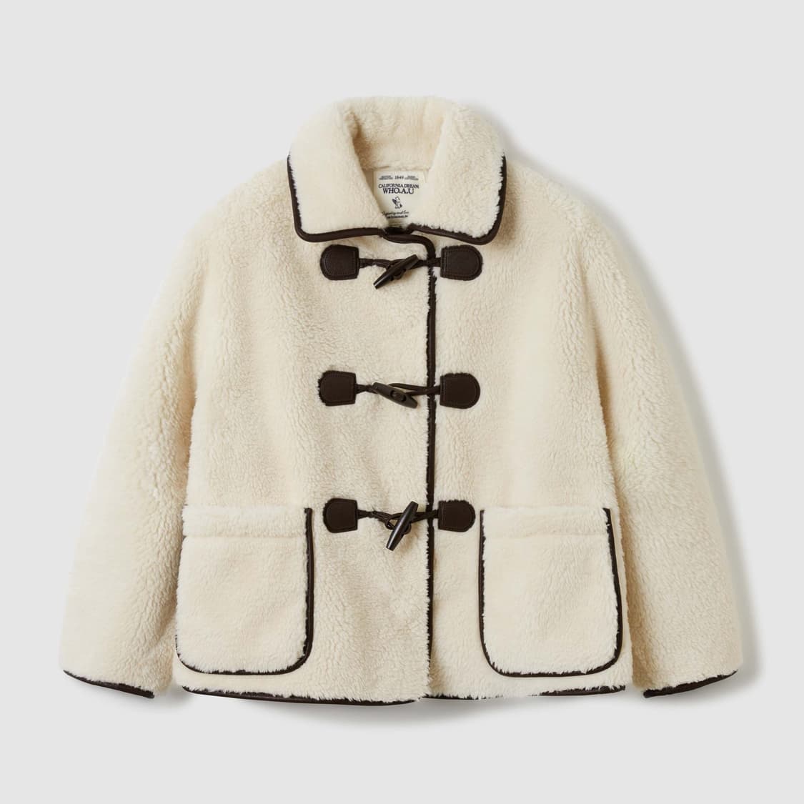 후아유 양털 시어링 코트 (트리플에스 착용) 상품이미지1